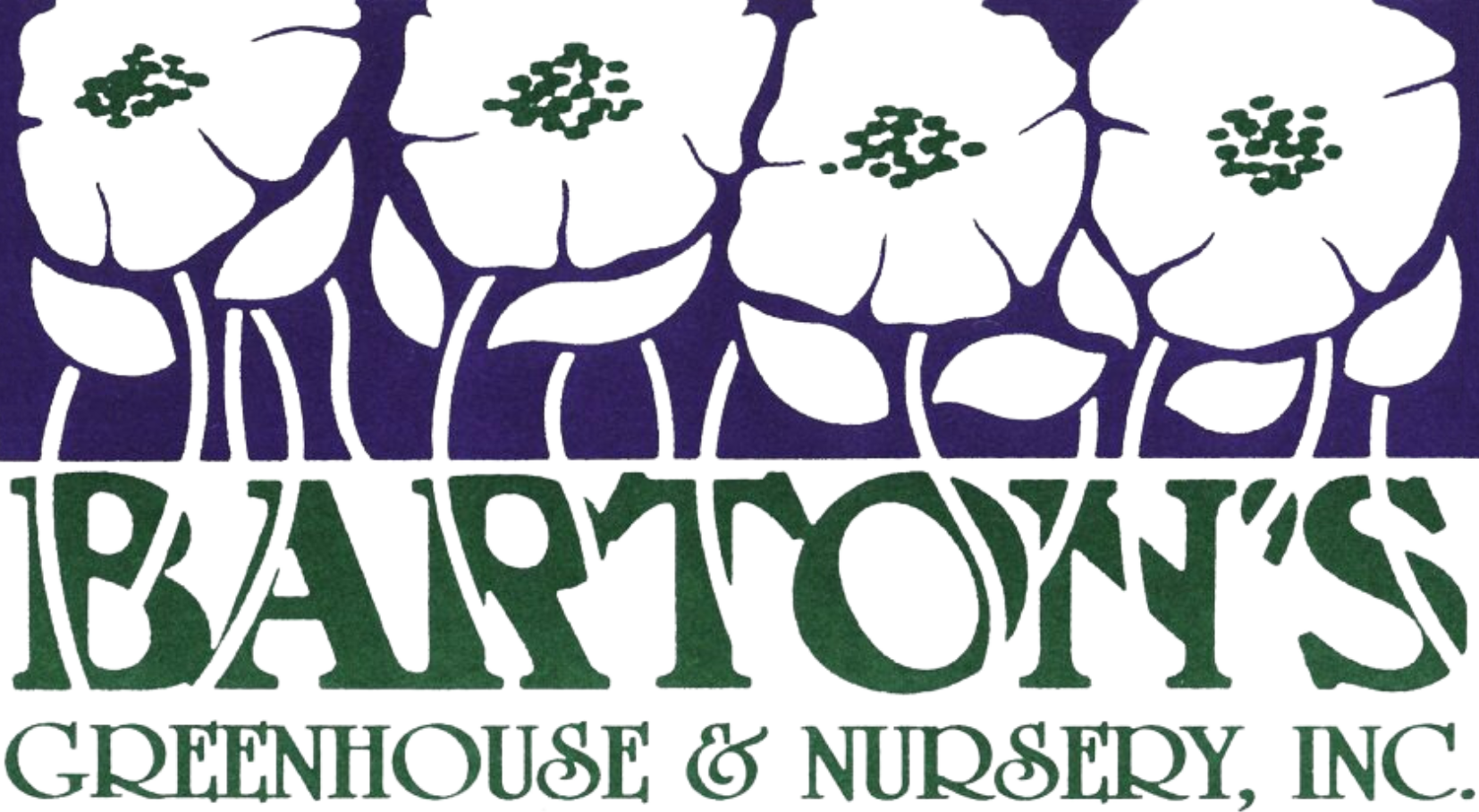 Barton's Greenhouse & Nursery logo original